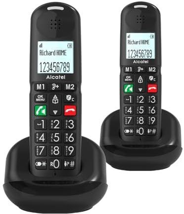 Alcatel - DECT XL685 Duo - Draadloze Vaste Telefoon - Wit