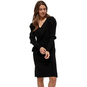 Minus Maranola Knit Casual damesjurk, zwart, L