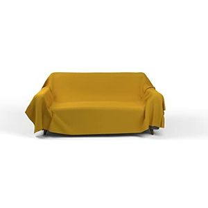 Italian Bed Linen - Max Color - Sprei - Mosterd - 270 x 300 cm