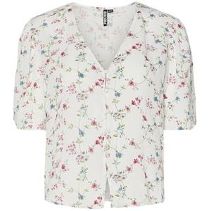 PIECES Pcfya 2/4 Top WVN Bc, cloud dancer, M