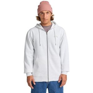 Billabong - Arch - Sweatshirt - Wit - Zip Hoodie voor Heren