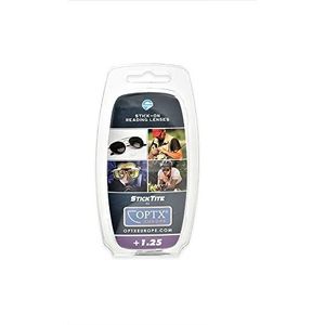 Verwijderbare hydro-adhesive bifocale lenzen voor presbyopie voor gewone brillen en sportbrillen, gegradueerde sportbrillen (+1.25)