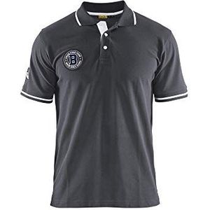 Blaklader 917510509810XS Limited Polo Shirt, grijs/wit, maat XS