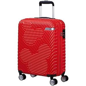 American Tourister Mickey Clouds, Spinner S, uitbreidbare handbagage, 55 cm, 38/45 L, rood (Mickey Classic Red), rood (Mickey Classic Red), S (55 cm - 38/45 L), kinderbagage