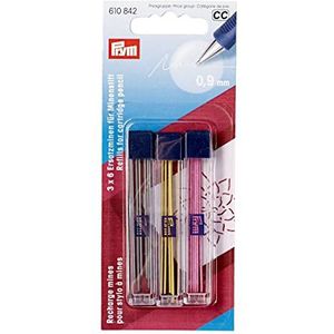 PRYM 610842 vervangende vullingen voor krijtstiften extra fijn 3x6 stiften