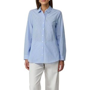 s.Oliver BLACK LABEL - Blouse - Katoen - Normale Pasvorm - Glinsterend