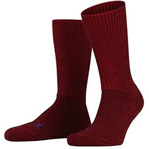 FALKE Uniseks-volwassene Sokken Walkie Ergo U SO Wol Functioneel Material Eenkleurig 1 Paar, Rood (Scarlet 8280), 42-43