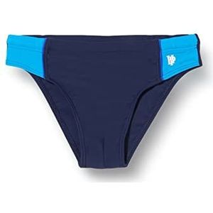 Hogedruk-zwembroek voor jongens, marineblauw/blauw, 8 Jaren