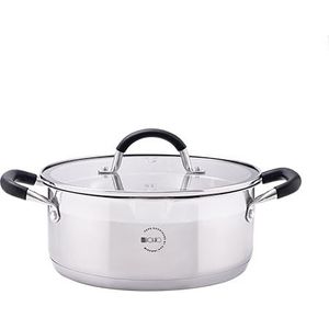 Braadpan 4,35 l S/S IND C/deksel El Bohio SG
