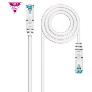 Monkey Ladder Cat.7 LSZH SFTP PIMF AWG26 LSZH netwerkkabel, wit, 30 cm