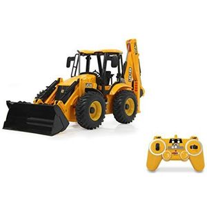 Jamara Jcb Graafmachine Backhoe Loader 1:20 Geel