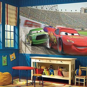 RoomMates Disney Pixar Cars Stoel Rail Verwijderbare Muurschildering - 3,2 m X 1,8 m