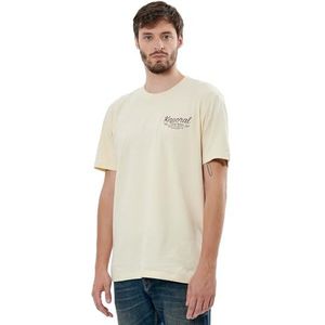 Kaporal Ringo T-shirt voor heren, ECRU, L