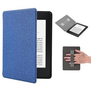 Kindle hoes 11e generatie 2022 met magnetisch, 6 inch Kindle Case Cover e-reader, lichte kindelhoezen met automatische slaap-/waakfunctie en polsriem Smart Cover
