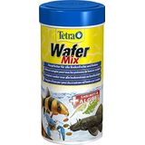 Tetrawafer Wafer Mix Hoofdvoer, in Wafelvorm voor Bodemvissen en Kreeften, 250 ml Blik