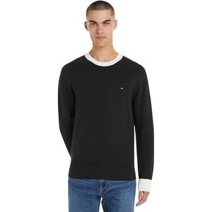 Tommy Hilfiger Truien voor heren, Zwart (Zwart/Calico), S