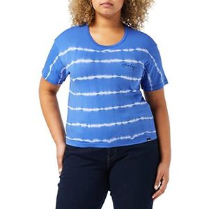 Hurley Dames W Oceancare Palm Stripes Ss Tee T-shirt