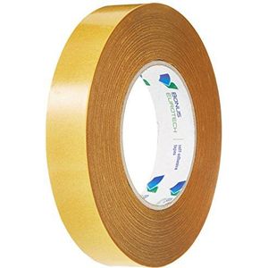 BONUS Eurotech 2BL11.10.0025/050A # dubbelzijdig plakband, breedte 25 mm, lengte 50 m, synthetische rubber, totale dikte 0,15 mm