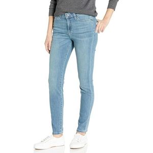 Amazon Essentials Skinny jeans voor dames, lichte wassing, 8 korte broek