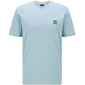 BOSS T-shirt voor heren, Turquoise/Aqua446, 3XL