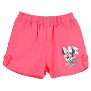 Disney Short Minnie cargobroek voor heren, meisjes, 0-24, Roze., Normal