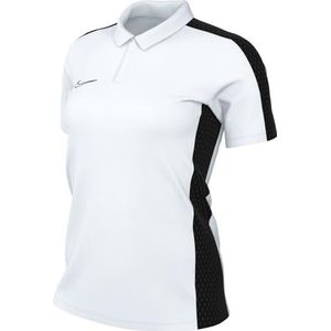 Nike Dames Short Sleeve Polo W Nk Df Acd23 Polo Ss, Wit/Zwart/Zwart, DR1348-100, S