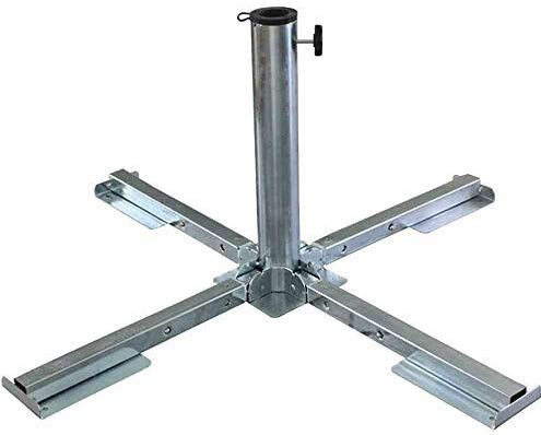 SIENA GARDEN - Vouwparaplubak - Gegalvaniseerd - Zilver - J01225