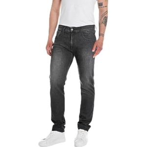 Replay Willbi Regular Fit Original Jeans voor heren, Donkergrijs 097, 31W x 30L