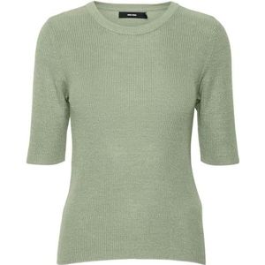 VERO MODA Gebreide damestrui, Reseda., XS