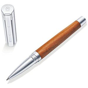 Staedtler Initium Lignum 9PM221M-9 Rollerbalpen, pruimenhout, M, zwart, met mooie geschenkverpakking, maat M