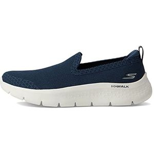 Skechers Go Walk Flex Sneaker voor dames, marineblauw, 40 EU