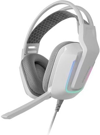 Marsgaming - MH-STRIKE - Gaming-headset - Wit - 50 mm Neodymium Drivers