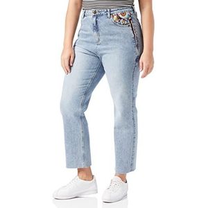 Desigual Denim Rivers Jeans voor dames, blauw, 42 NL