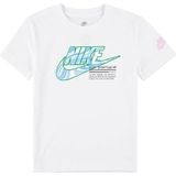 Nike - Futura Micro Text - T-shirt - Katoen/Polyester - Korte Mouwen