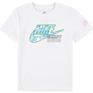 Nike - Futura Micro Text - T-shirt - Katoen/Polyester - Korte Mouwen
