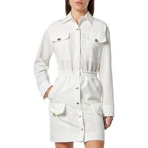 Pinko Annin Vloeibare jurk, Z05_wit-sneeuwwit, 46 NL