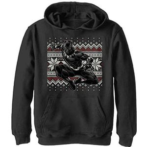Marvel Avengers Classic - Panther Holiday YTH Hoodie Jet black 9/11