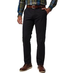 JP 1880 Heren grote maten grote maten Menswear L-8XL Chino, elastische tailleband, regular fit, tot maat 70/35 721190, donkermarine, 50W / 34L