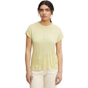 TOM TAILOR Denim Dames Basic T-shirt 1031491, 29567 - Soft Lime, M