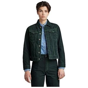 G-STAR RAW Arc 3d Slim Jacket voor dames, Groen (Laub Gd D20051-c436-d549), S