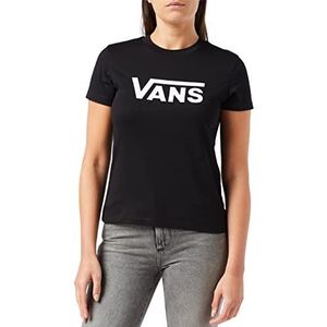 Vans Dames Wm Drop V Ss Crew T-shirt, Zwart, S