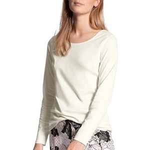 CALIDA Favourites Dreams Shirt met lange mouwen dames, Star White, 48/50 NL