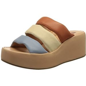 HÖGL Dames Dune Slipper, Apricot Multi, 37 EU Weit