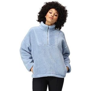 Regatta Womens Zeeke halve rits Sherpa Fleece Trui, Zacht denim, 42