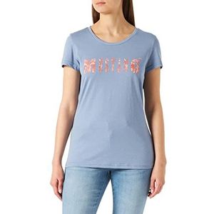 MUSTANG Dames Alexia C Logo T-Shirt, Infinity 5301, XL