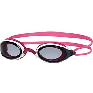 Zoggs Fusion Air Zwembril voor dames, wit/roze/rook, eenheidsmaat