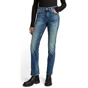 G-Star Raw Dames Jeans Noxer Straight, Faded Azurite C296-b465, 25W / 32L