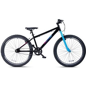 Wildtrak - Stalen mountainbike, volwassenen, 26 inch, 1 versnelling, zwart