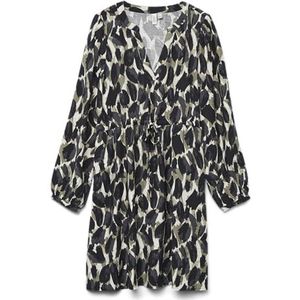 Bedrukte, korte jurk VERO MODA. Viscose materiaal. Maten M. Andere kleur