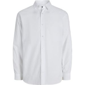 Jprblawesley Poplin L/S Shirt, wit (bright white), M